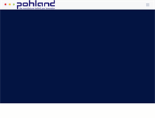 Tablet Screenshot of pohland.ch